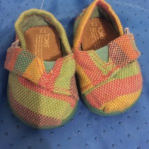 Infant TOMS size T2 pre owned